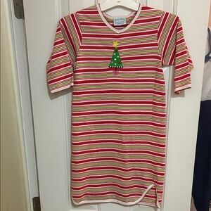 Patsy Aiken Chez Ami Holiday Pajama Nightgown Sz 6
